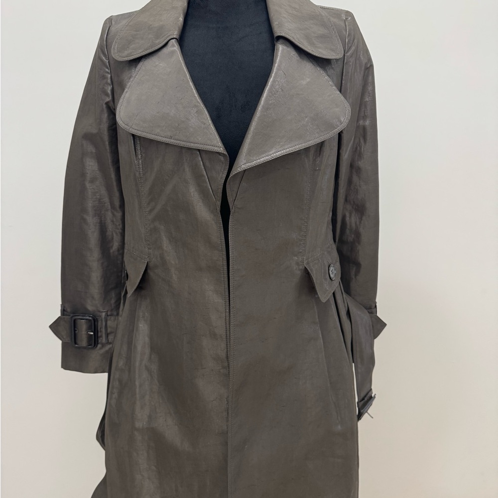 Burberry Metallic Color  Trench Coat - Picture 3 of 13